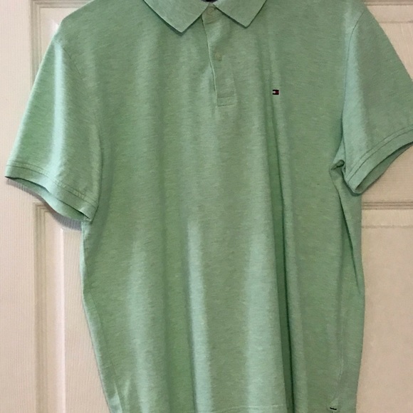 3 Mens Tommy Hilfiger Polo Shirts Size XL Slim Fit - Picture 3 of 6